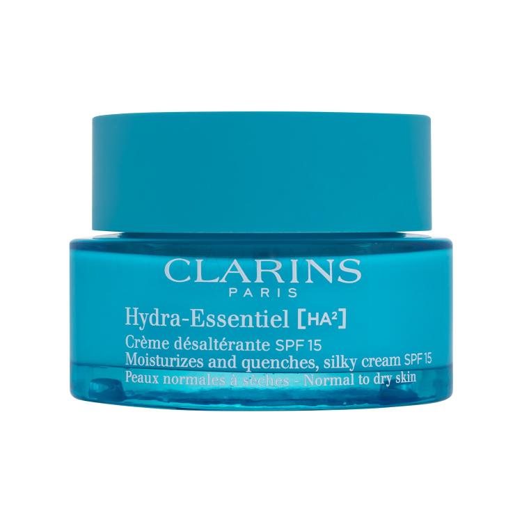 Clarins Hydra-Essentiel [HA²] Silky Cream SPF15 Dnevna krema za lice za žene 50 ml