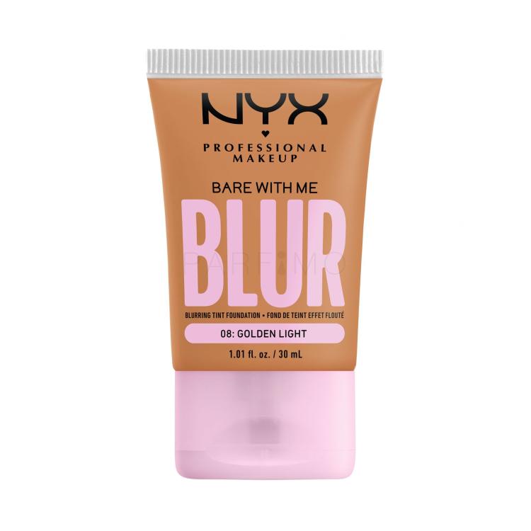 NYX Professional Makeup Bare With Me Blur Tint Foundation Puder za žene 30 ml Nijansa 08 Golden Light