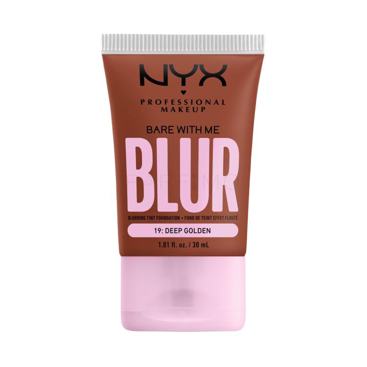 NYX Professional Makeup Bare With Me Blur Tint Foundation Puder za žene 30 ml Nijansa 19 Deep Golden