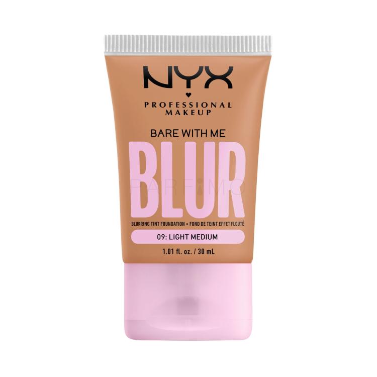 NYX Professional Makeup Bare With Me Blur Tint Foundation Puder za žene 30 ml Nijansa 09 Light Medium