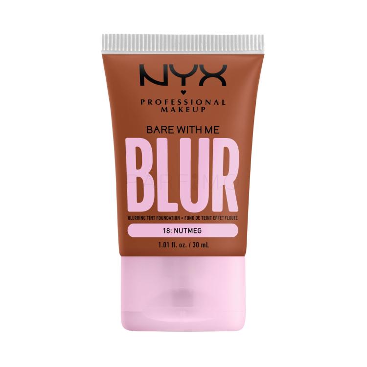 NYX Professional Makeup Bare With Me Blur Tint Foundation Puder za žene 30 ml Nijansa 18 Nutmeg