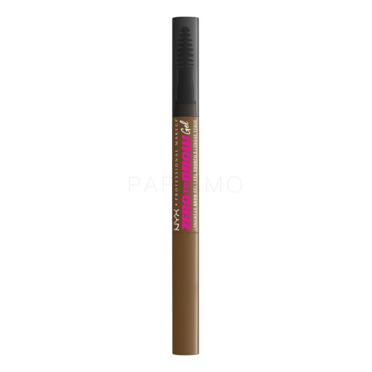 NYX Professional Makeup Zero To Brow Gel za obrve i pomada za žene 2 ml Nijansa 03 Taupe