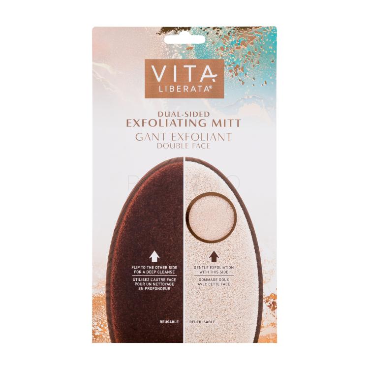 Vita Liberata Dual-Sided Exfoliating Mitt Piling za tijelo za žene 1 kom