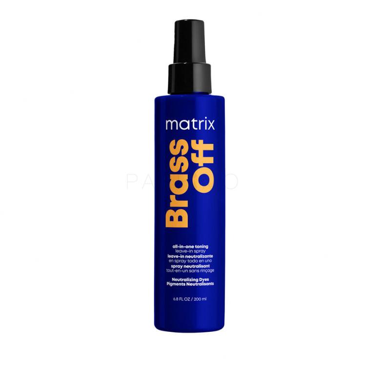 Matrix Brass Off All-In-One Toning Leave-In Spray Njega kose bez ispiranja za žene 200 ml