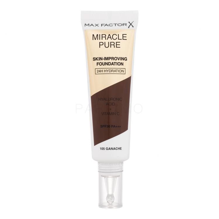 Max Factor Miracle Pure Skin-Improving Foundation SPF30 Puder za žene 30 ml Nijansa 105 Ganache