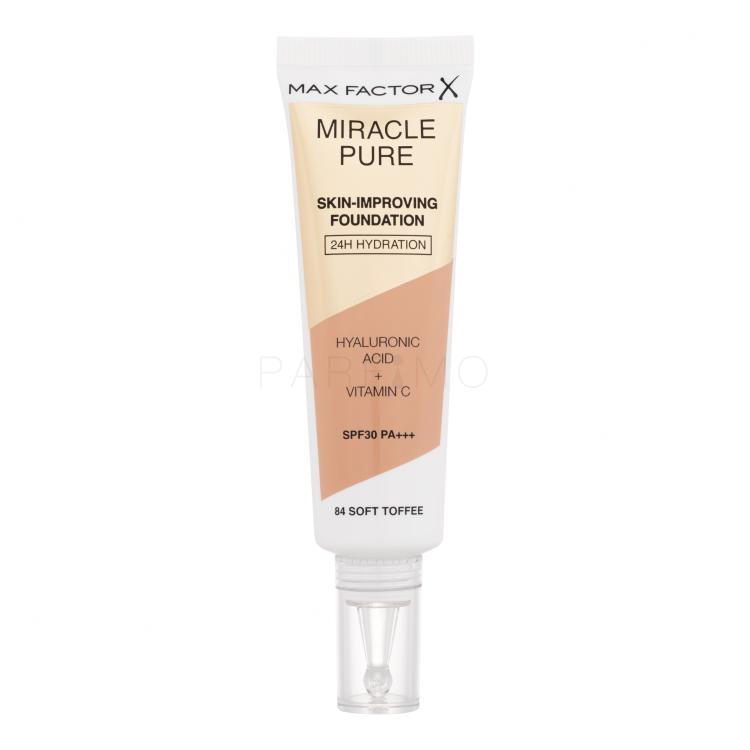 Max Factor Miracle Pure Skin-Improving Foundation SPF30 Puder za žene 30 ml Nijansa 84 Soft Toffee