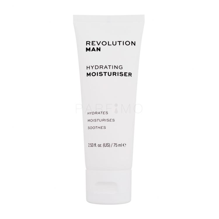 Revolution Man Hydrating Moisturiser Dnevna krema za lice za muškarce 75 ml