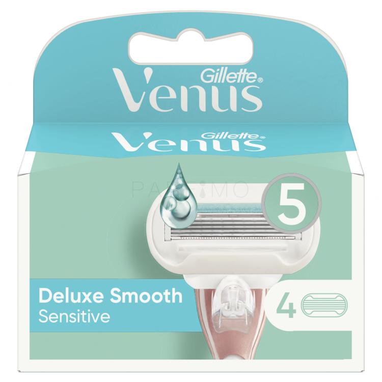 Gillette Venus Deluxe Smooth Sensitive Zamjenske britvice za žene set