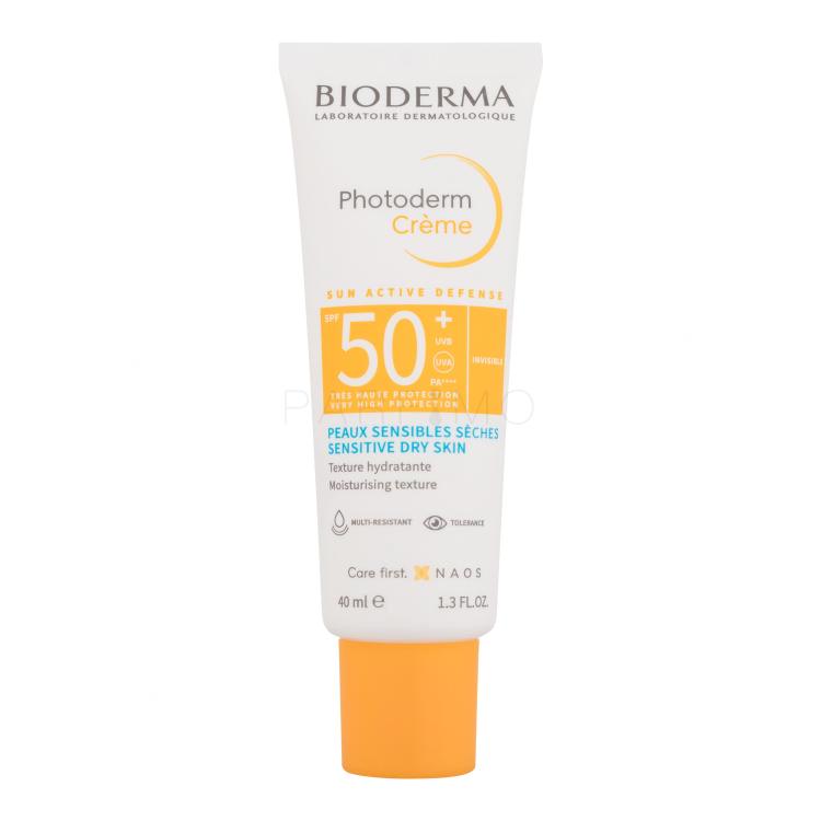 BIODERMA Photoderm Cream SPF50+ Proizvod za zaštitu lica od sunca 40 ml Nijansa Invisible