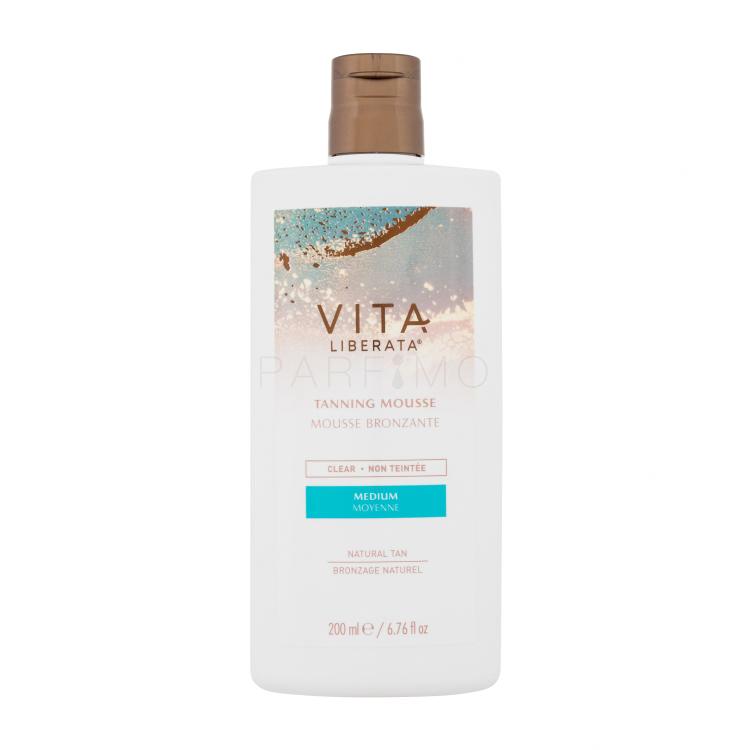 Vita Liberata Tanning Mousse Clear Proizvod za samotamnjenje za žene 200 ml Nijansa Medium oštećena kutija