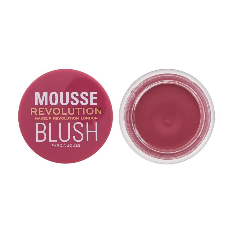 Makeup Revolution London Mousse Blush Rumenilo za žene 6 g Nijansa Blossom Rose Pink