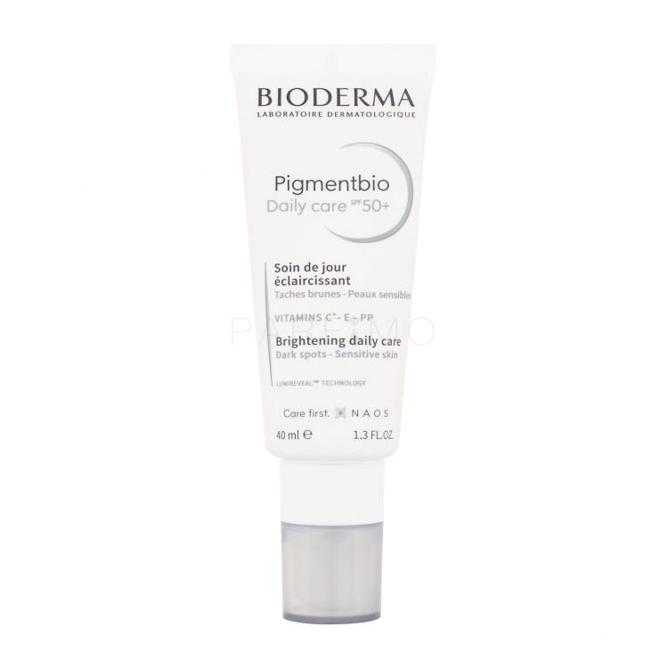 BIODERMA Pigmentbio Daily Care SPF50+ Dnevna krema za lice za žene 40 ml oštećena kutija