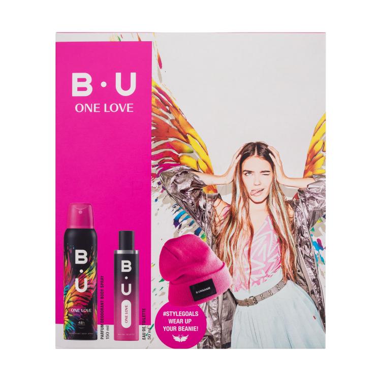 B.U. One Love Poklon set toaletna voda 50 ml + dezodorans 150 ml