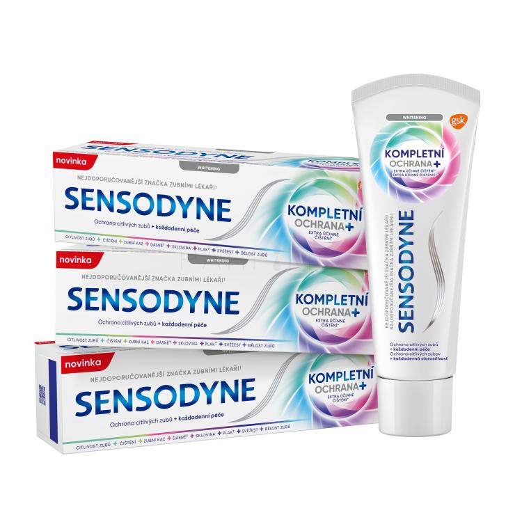 Sensodyne Complete Protection Whitening Trio Zubna pasta set