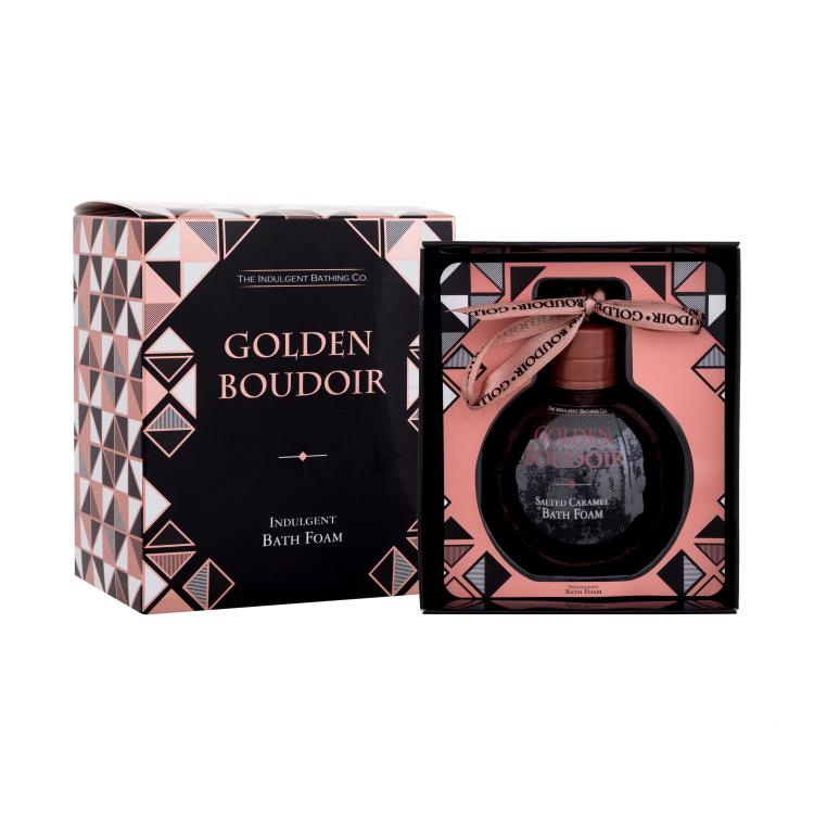 The Indulgent Bathing Co. Golden Boudoir Salted Caramel Bath Foam Pjenasta kupka za žene 100 ml