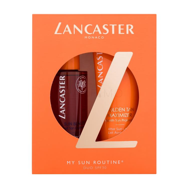 Lancaster Sun Beauty My Sun Routine Poklon set ulje za zaštitu od sunca Sun Beauty Satin Dry Oil SPF30 150 ml + losion poslije sunčanja Golden Tan Maximizer After Sun Lotion 125 ml