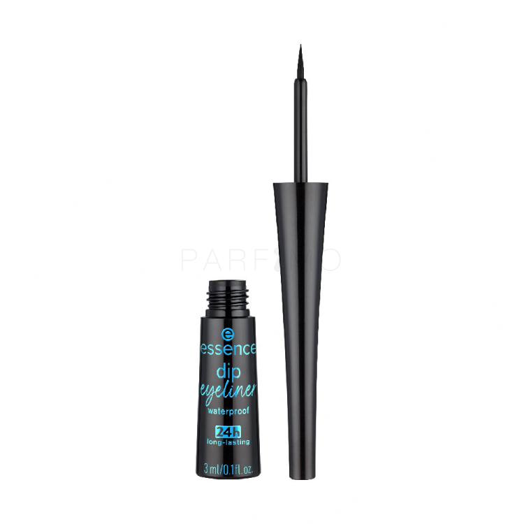 Essence Dip Eyeliner Waterproof Tuš za oči za žene 3 ml Nijansa 01 Black