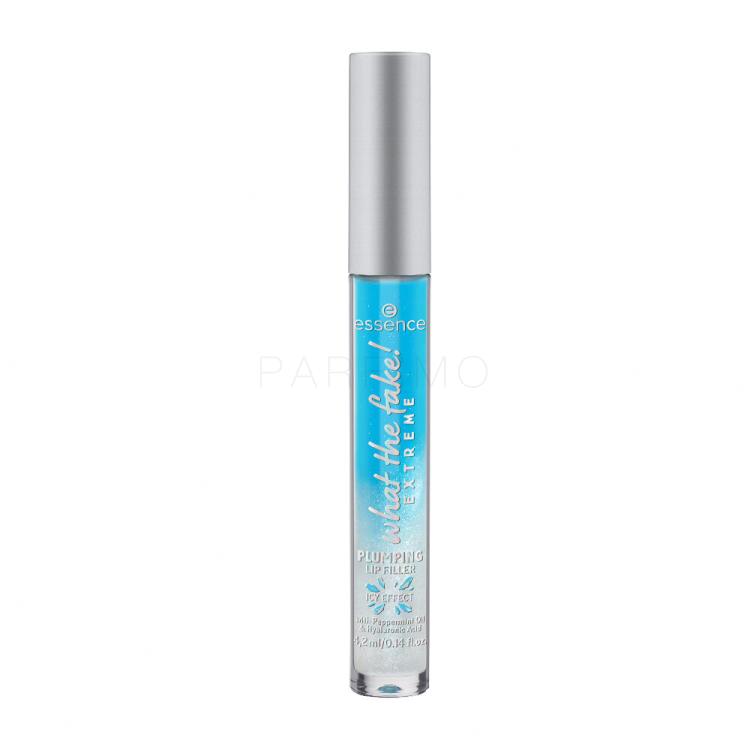 Essence What The Fake! Extreme Plumping Lip Filler Sjajilo za usne za žene 4,2 ml Nijansa 02 Ice Ice Baby!