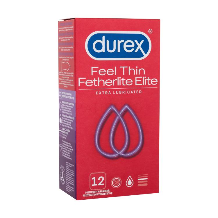 Durex Feel Thin Extra Lubricated Kondomi za muškarce set