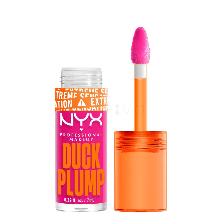 NYX Professional Makeup Duck Plump Sjajilo za usne za žene 7 ml Nijansa 12 Bubblegum Bae