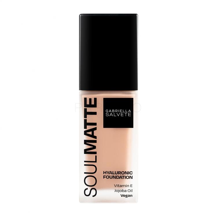 Gabriella Salvete Soulmatte Hyaluronic Foundation Puder za žene 30 ml Nijansa 03N Beige Neutral