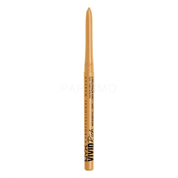 NYX Professional Makeup Vivid Rich Mechanical Liner Olovka za oči za žene 0,28 g Nijansa 01 Amber Stunner