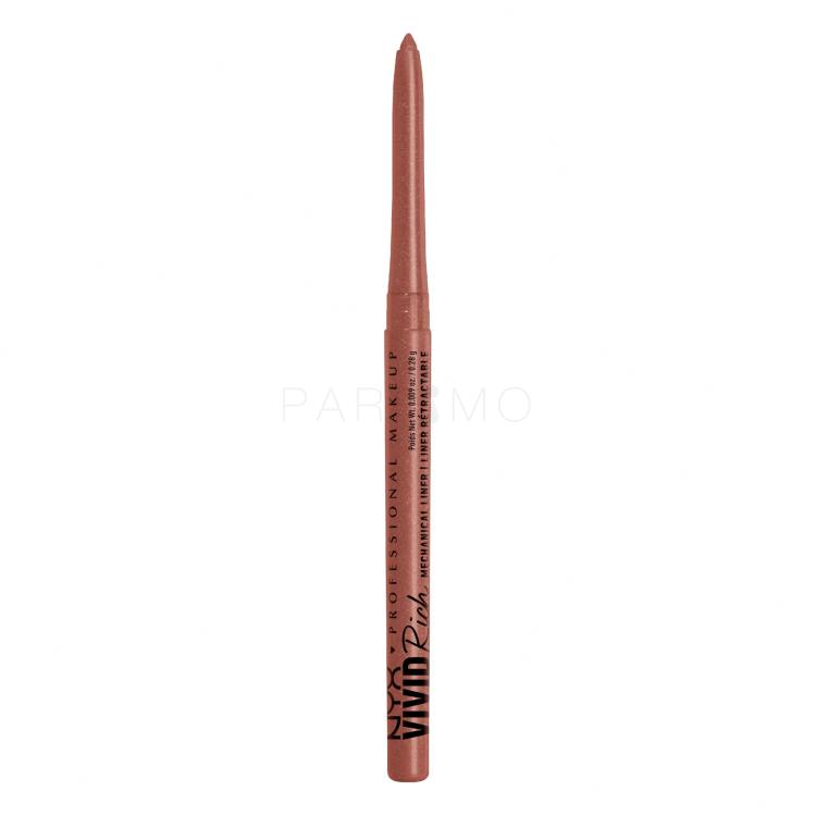 NYX Professional Makeup Vivid Rich Mechanical Liner Olovka za oči za žene 0,28 g Nijansa 10 Spicy Pearl