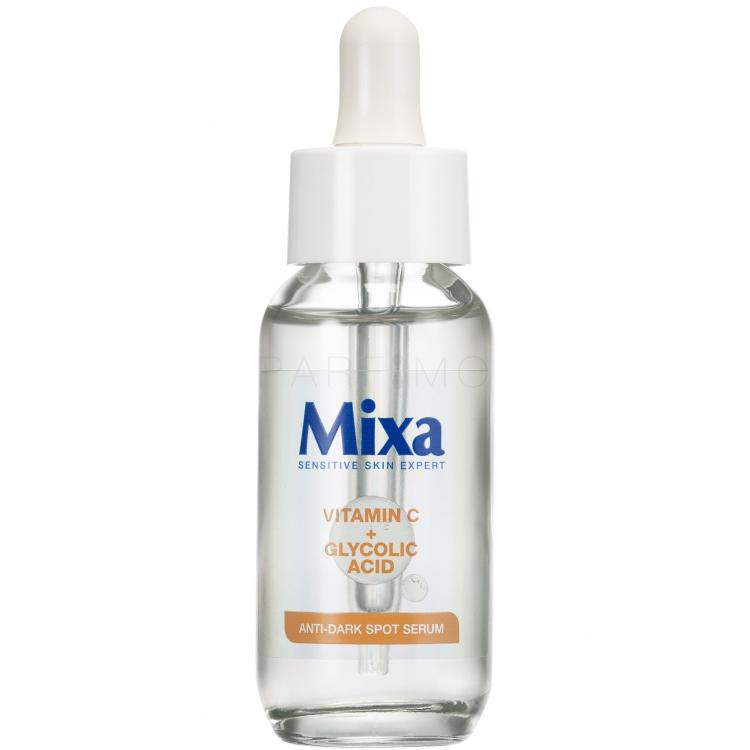 Mixa Vitamin C + Glycolic Acid Anti-Dark Spot Serum Serum za lice za žene 30 ml