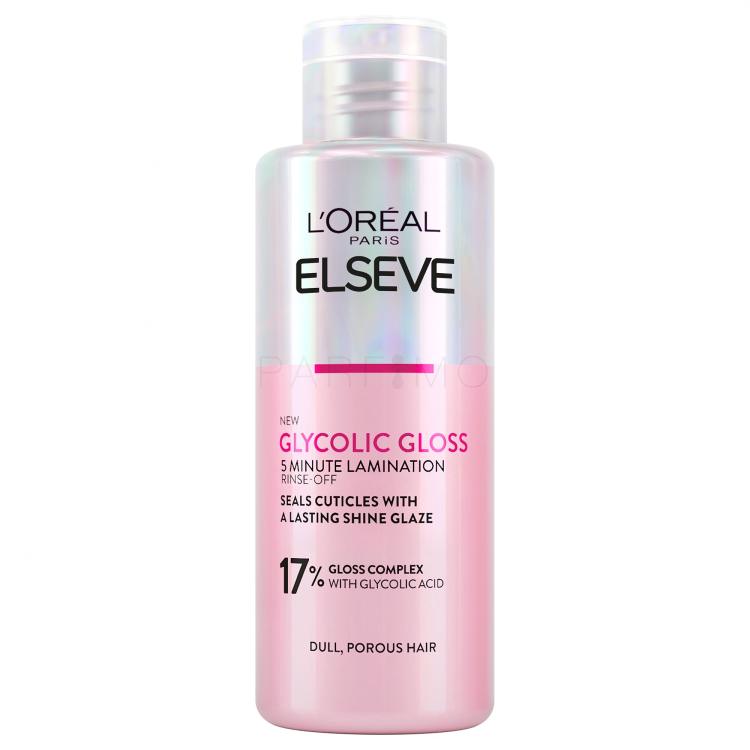 L&#039;Oréal Paris Elseve Glycolic Gloss 5 Minute Lamination Maska za kosu za žene 200 ml