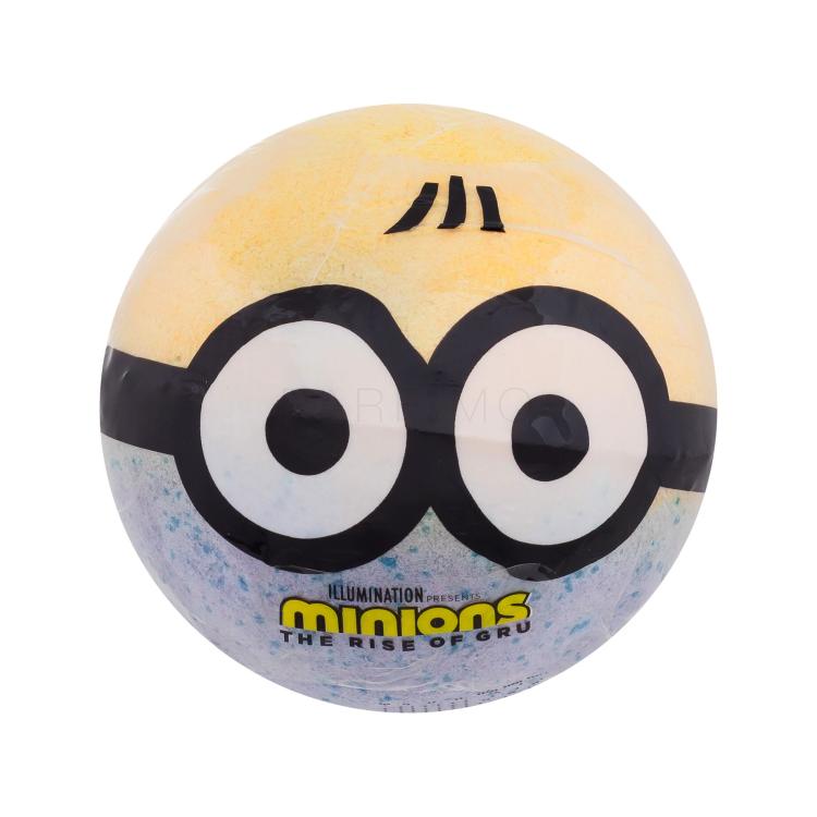 Minions Minions Bath Fizzer Yellow-Blue Kugla za kupku za djecu 140 g