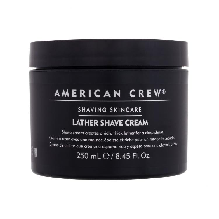 American Crew Shaving Skincare Lather Shave Cream Krema za brijanje za muškarce 250 ml