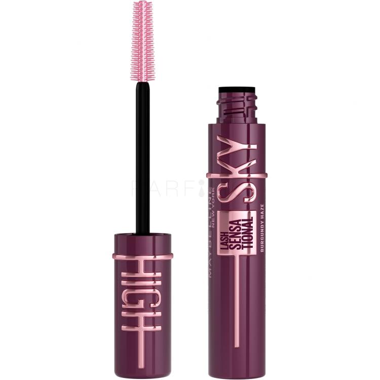 Maybelline Lash Sensational Sky High Maskara za žene 7,2 ml Nijansa Burgundy Haze