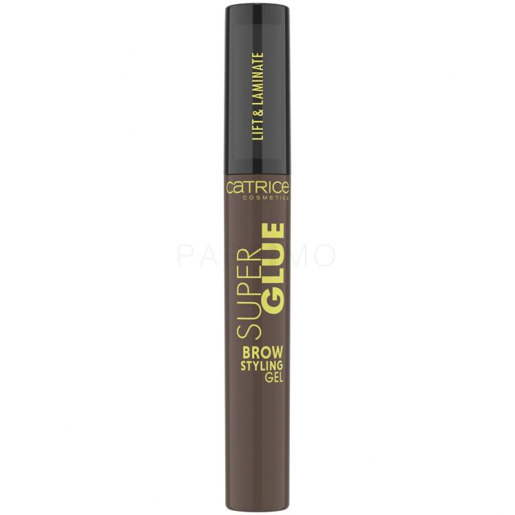 Catrice Super Glue Brow Styling Gel Gel za obrve i pomada za žene 4 ml Nijansa 030 Deep Brown