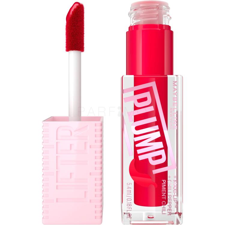 Maybelline Lifter Plump Sjajilo za usne za žene 5,4 ml Nijansa 004 Red Flag