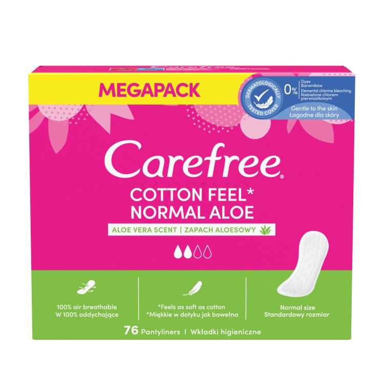 Carefree Cotton Feel Normal Aloe Vera Dnevni uložak za žene set