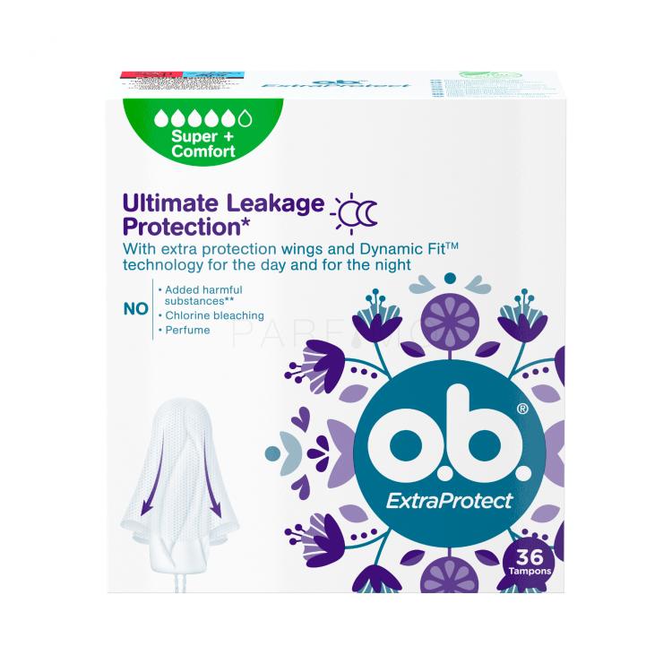 o.b. ExtraProtect Super Plus Tampon za žene set