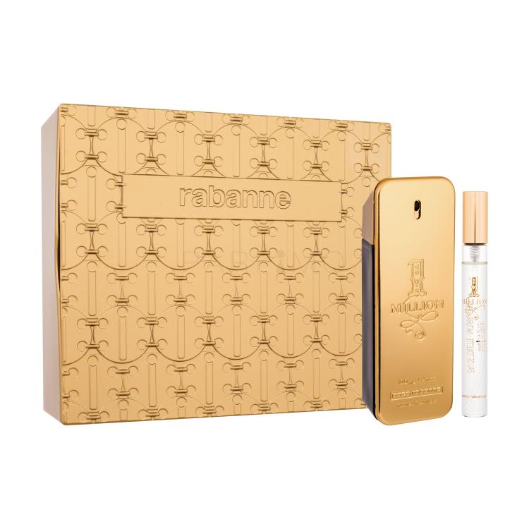 Paco Rabanne 1 Million Poklon set toaletna voda 100 ml + toaletna voda 10 ml + limena kutija