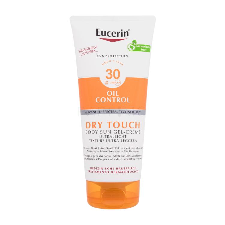 Eucerin Sun Oil Control Dry Touch Body Sun Gel-Cream SPF30 Proizvod za zaštitu od sunca za tijelo 200 ml oštećena ambalaža