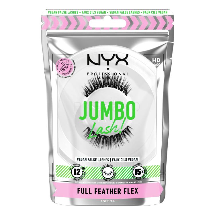 NYX Professional Makeup Jumbo Lash! Full Feather Flex Umjetne trepavice za žene 1 kom