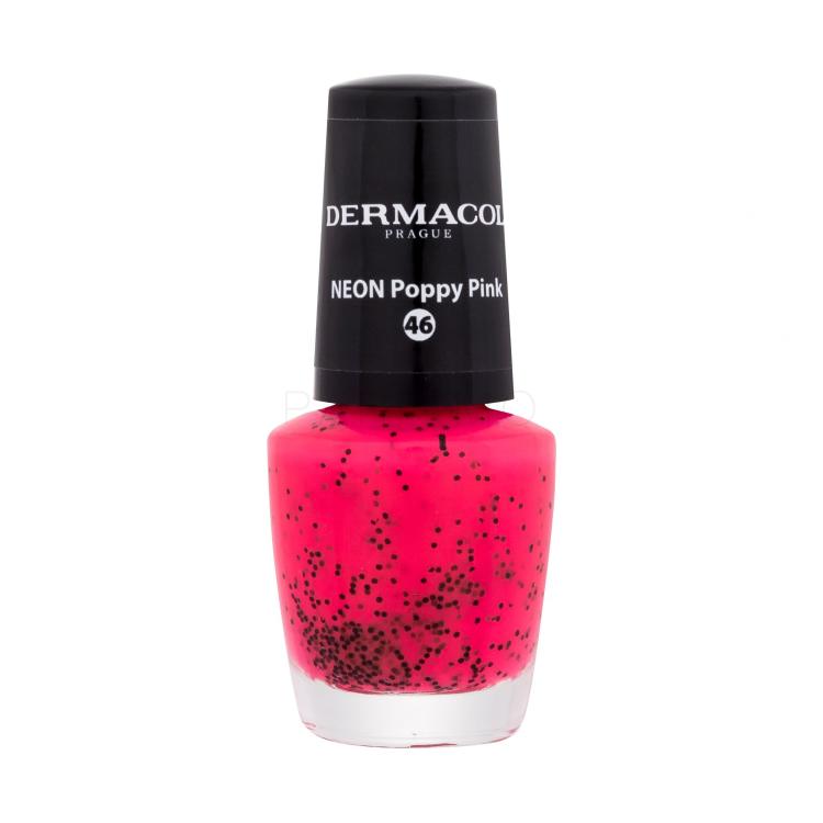 Dermacol Neon Lak za nokte za žene 5 ml Nijansa 46 Poppy Pink