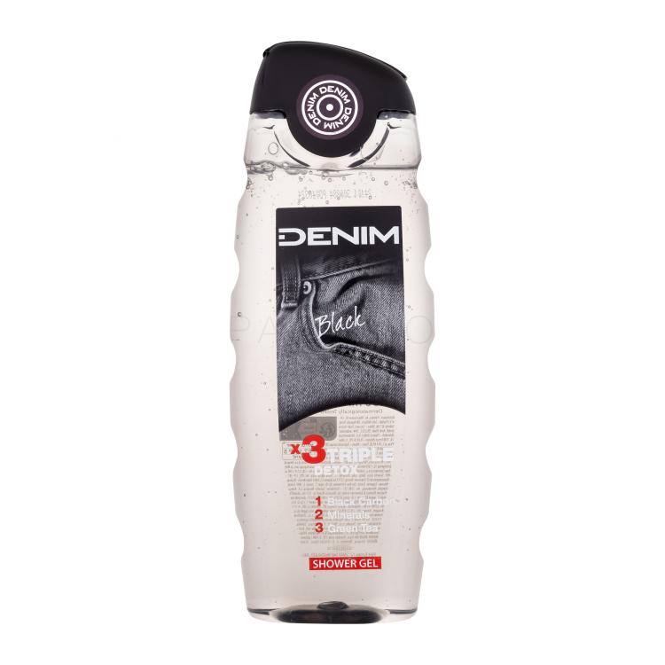 Denim Black Triple Detox Gel za tuširanje za muškarce 400 ml