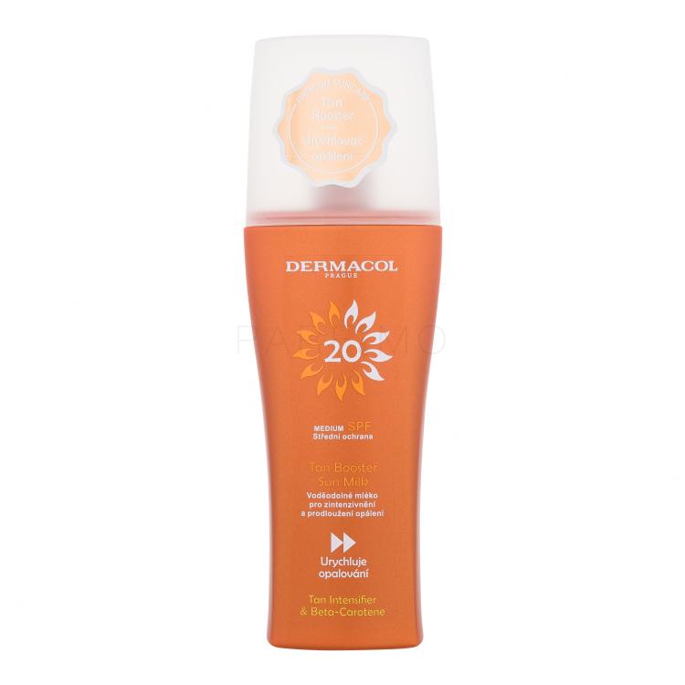 Dermacol Sun Milk Tan Booster SPF20 Proizvod za zaštitu od sunca za tijelo 200 ml