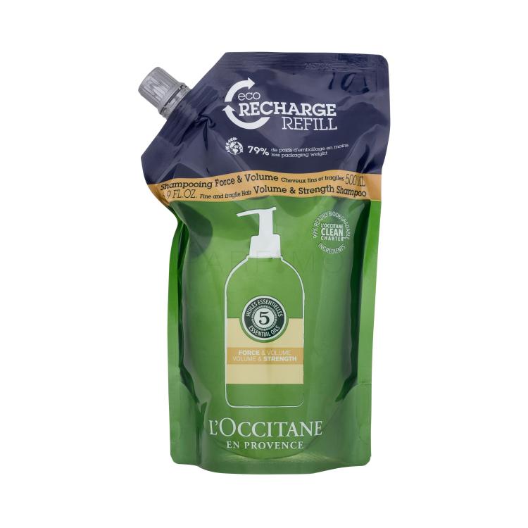 L&#039;Occitane Aromachology Volume &amp; Strength Šampon za žene punilo 500 ml