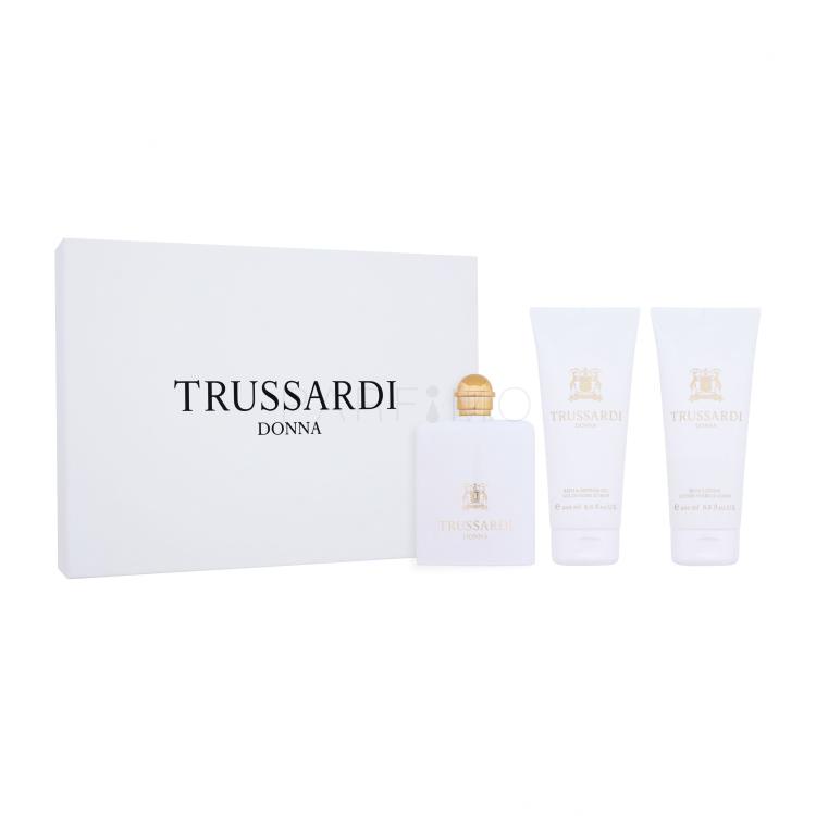 Trussardi Donna 2011 Poklon set parfemska voda 100 ml + gel za tuširanje 200 ml + losion za tijelo 200 ml