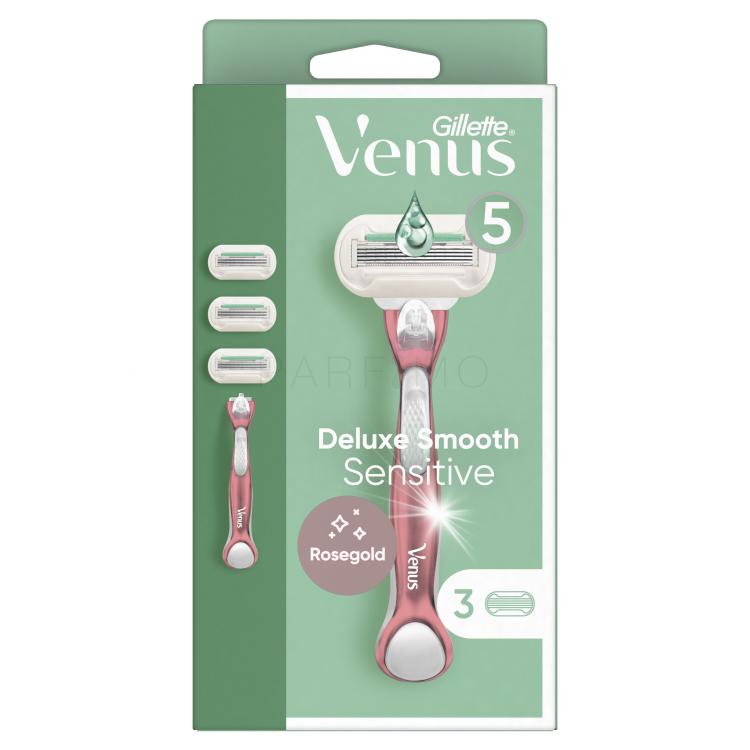 Gillette Venus Deluxe Smooth Sensitive Aparat za brijanje za žene set