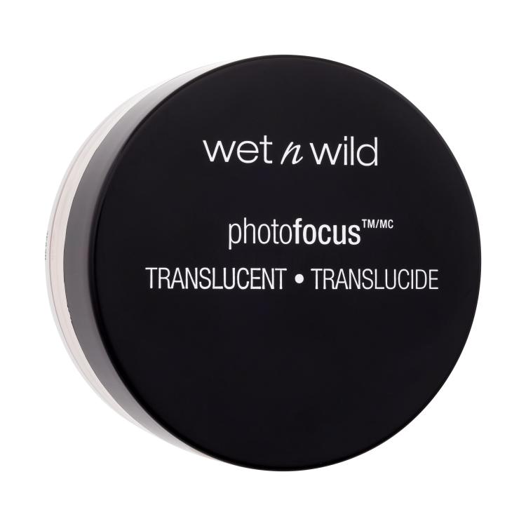 Wet n Wild Photo Focus Loose Setting Powder Puder u prahu za žene 20 g Nijansa Translucent