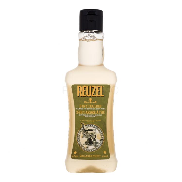 Reuzel 3 in 1 Tea Tree Šampon za muškarce 350 ml