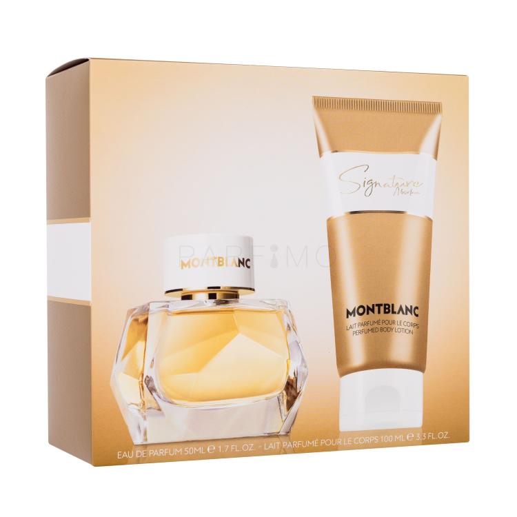 Montblanc Signature Absolue Poklon set parfemska voda 50 ml + losion za tijelo 100 ml