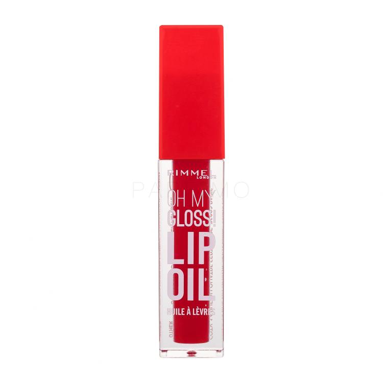 Rimmel London Oh My Gloss! Lip Oil Ulje za usne za žene 4,5 ml Nijansa 004 Vivid Red