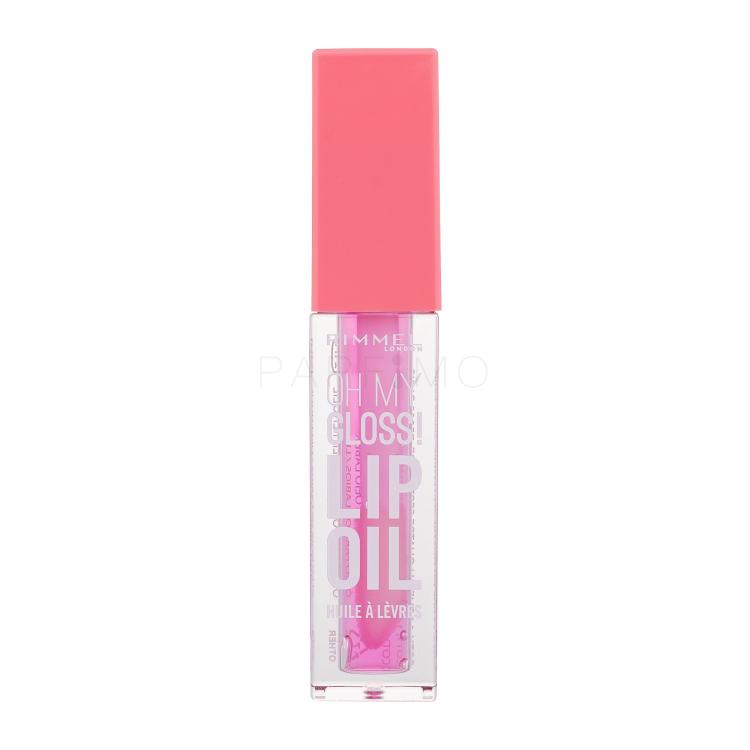 Rimmel London Oh My Gloss! Lip Oil Ulje za usne za žene 4,5 ml Nijansa 001 Pink Flush